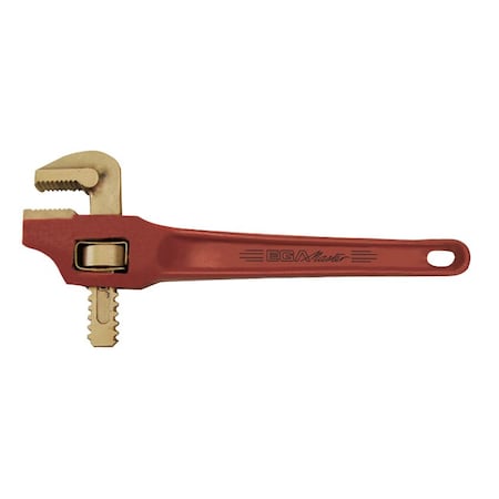 Ega Master OFFSET PIPE WRENCH 90 Degree - 10  NON SPARKING Cu-Be 36306